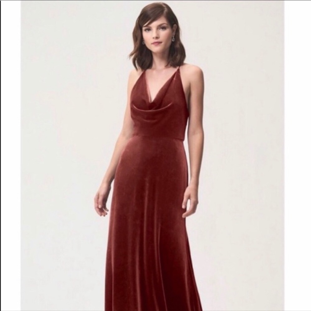 Jenny Yoo Sullivan Velvet Bridesmaid Dress BHLDN